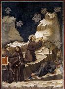 GIOTTO di Bondone Miracle of the Spring oil painting